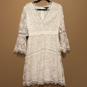 Marciano White Lace Dress - Size M (US 6 / EU 42) - NWT